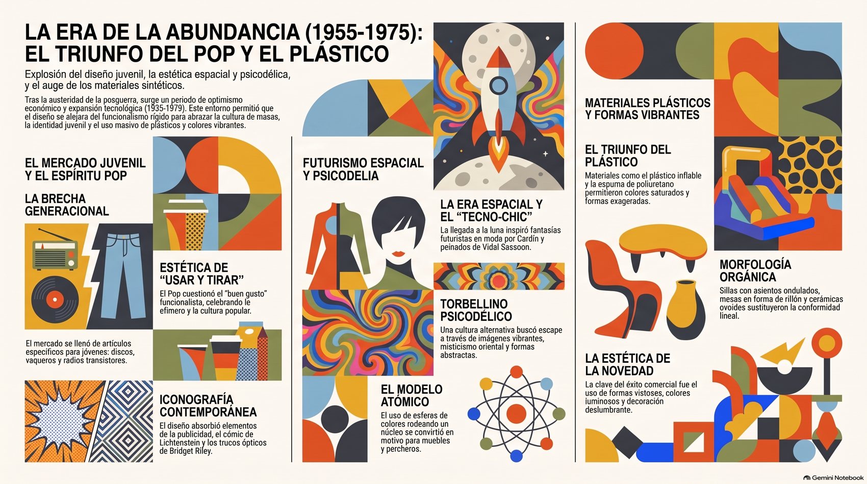 Infografía de La Era de la Abundancia